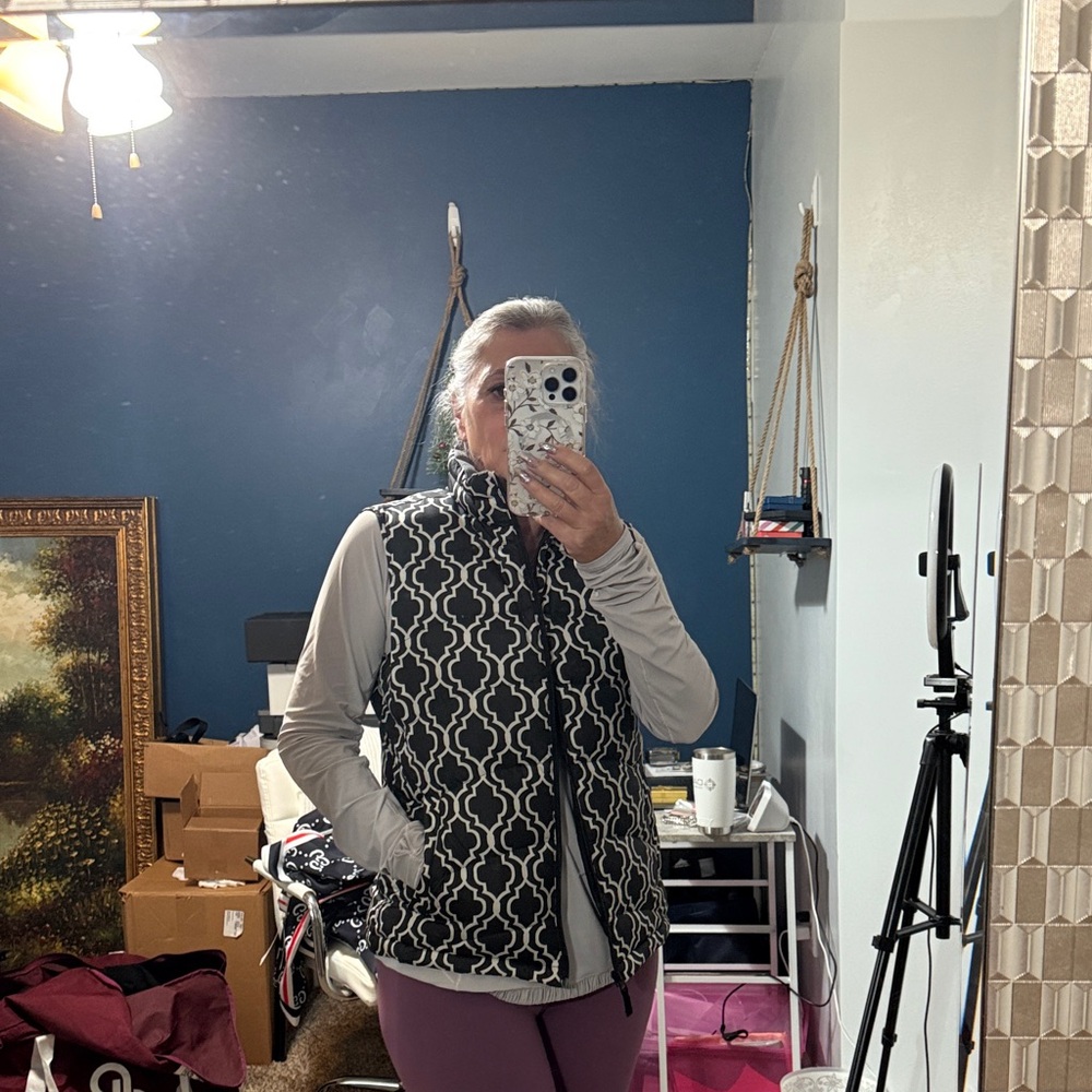 Lands' End Charcoal Outerwear